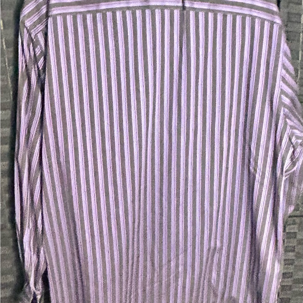 Purple Striped Men's Shirt